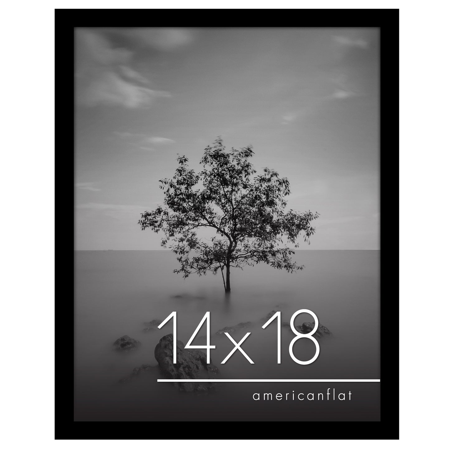 Poster Frame | Photo Frame with Polished Plexiglass Cover | Choose Size