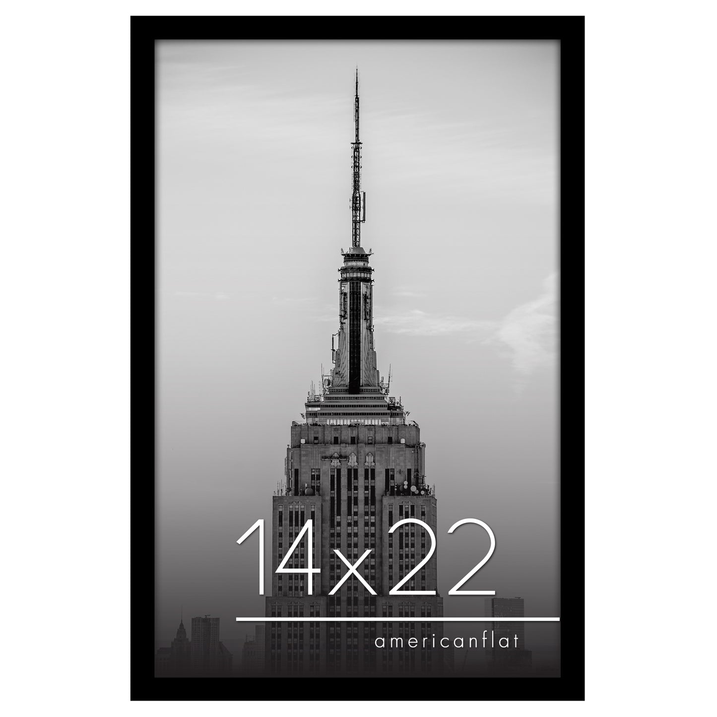 Poster Frame | Photo Frame with Polished Plexiglass Cover | Choose Size