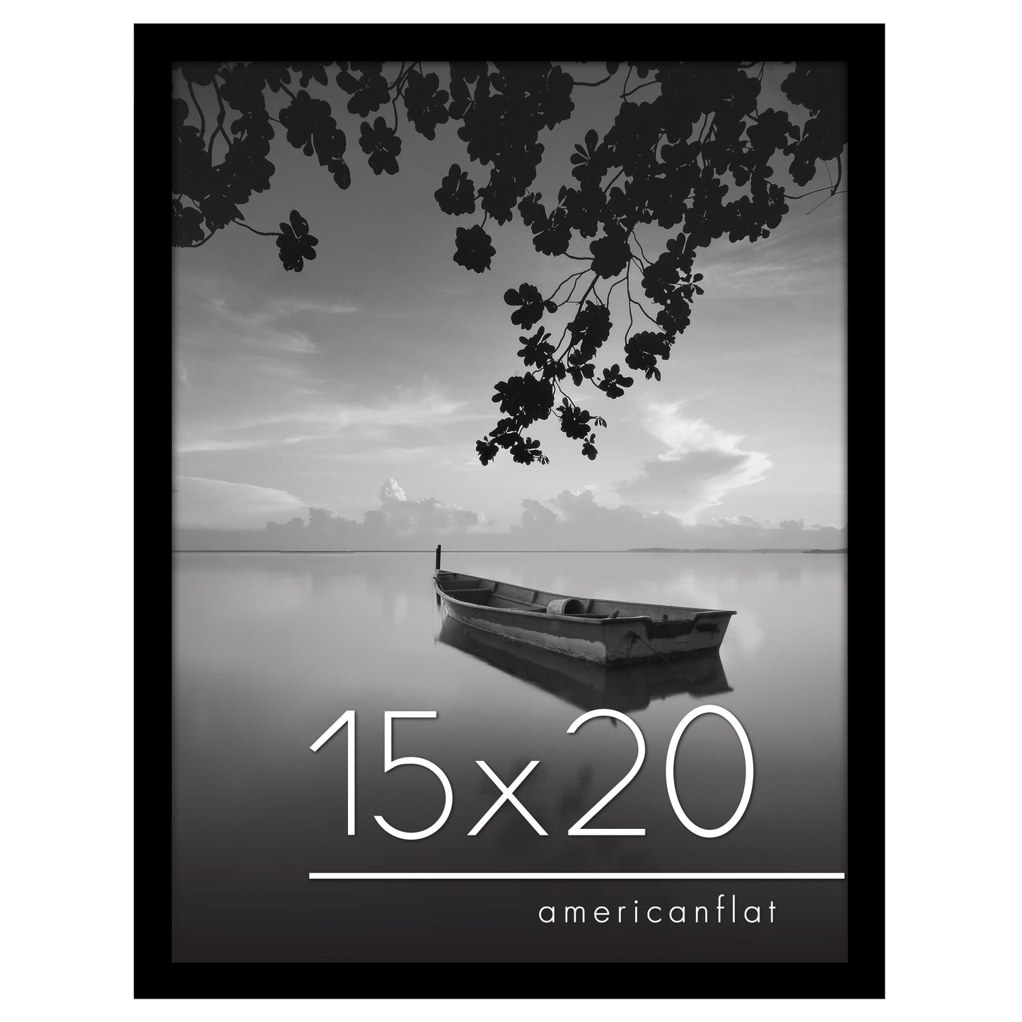 Poster Frame | Photo Frame with Polished Plexiglass Cover | Choose Size