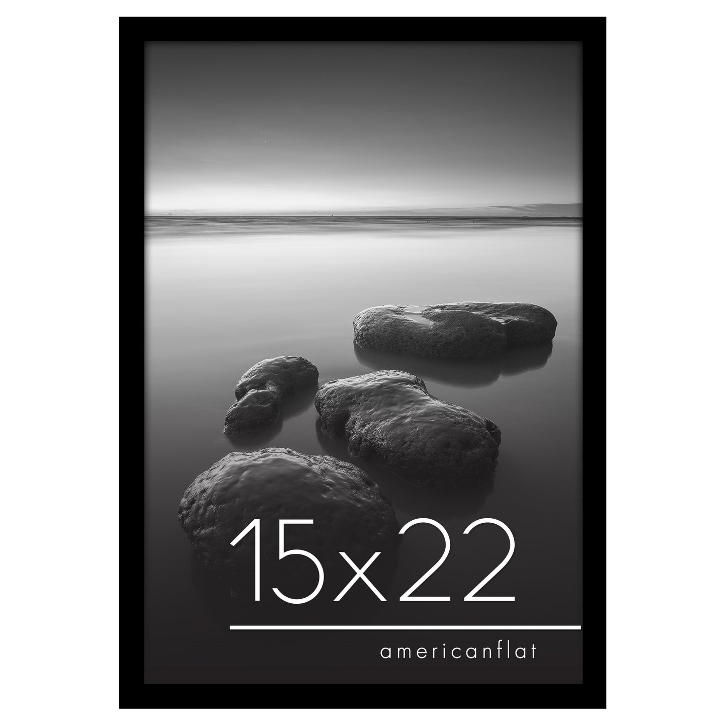 Poster Frame | Photo Frame with Polished Plexiglass Cover | Choose Size