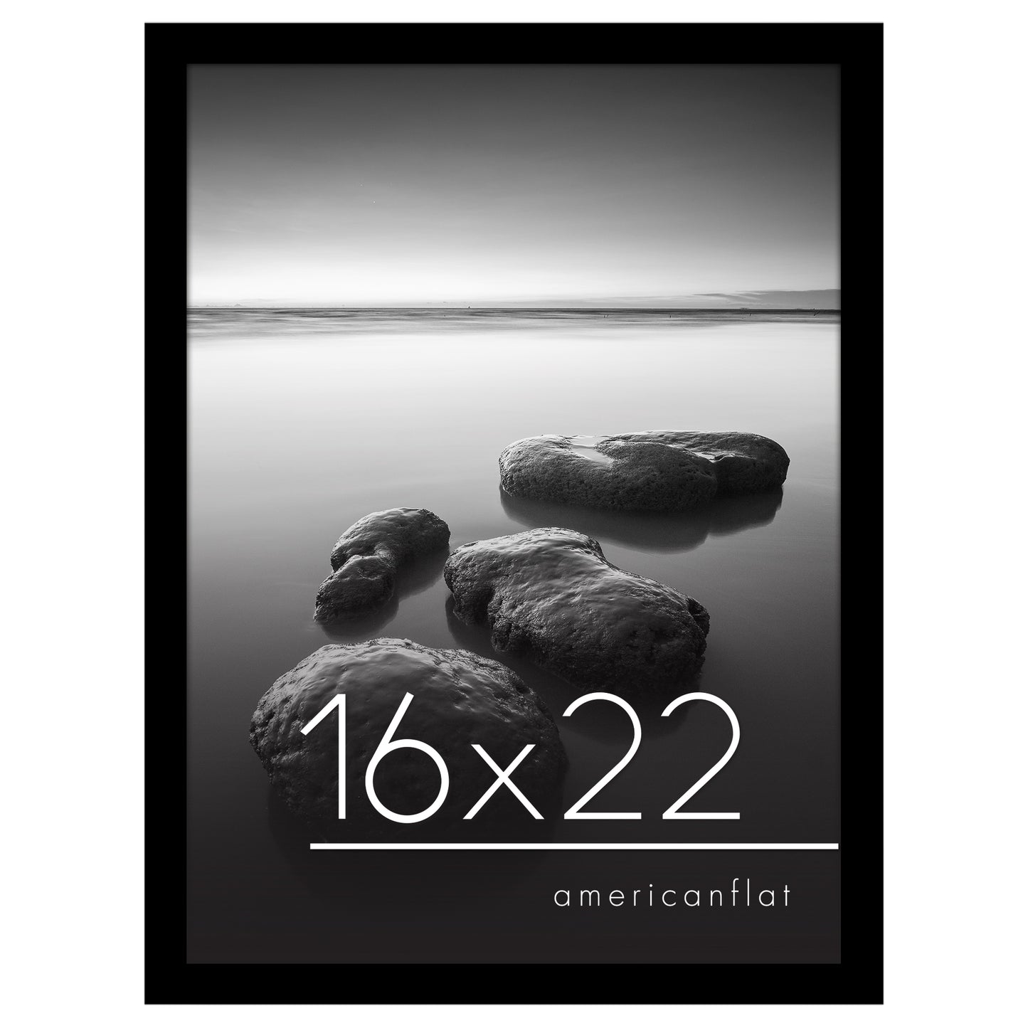 Poster Frame | Photo Frame with Polished Plexiglass Cover | Choose Size