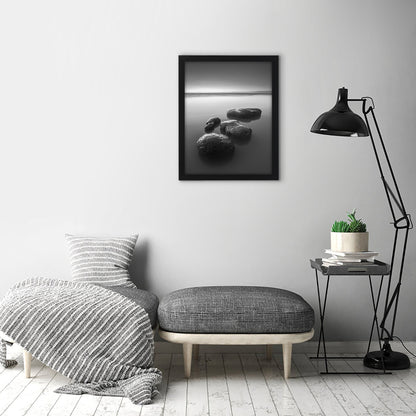 17x22 in Black - Horizontal and Vertical Formats for Wall with Included Hanging Hardware - Poster Frame