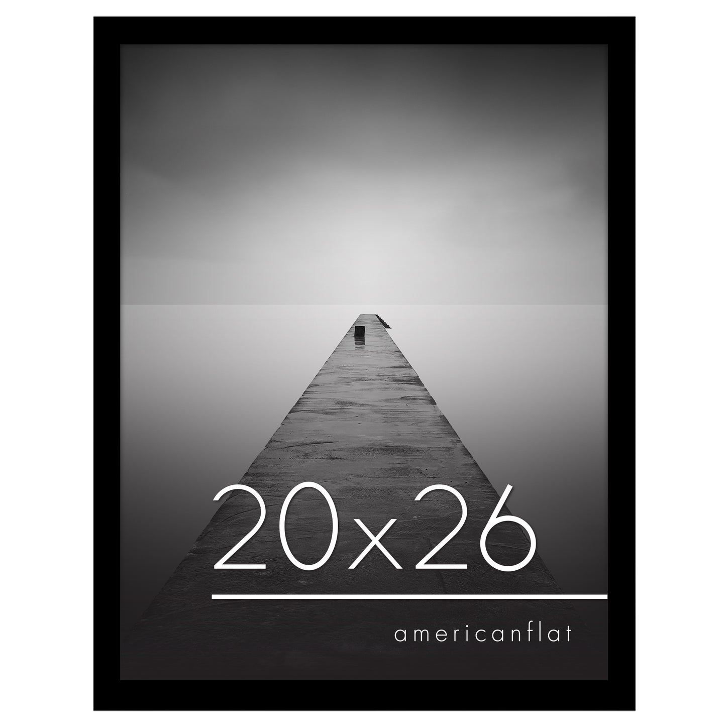 Poster Frame | Photo Frame with Polished Plexiglass Cover | Choose Size