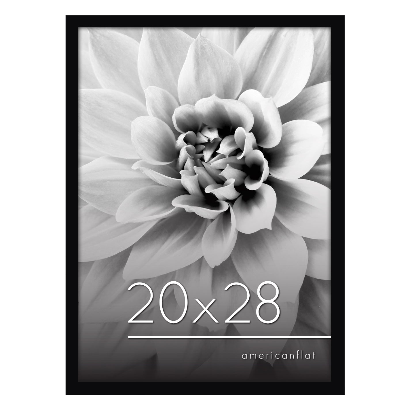 Poster Frame | Photo Frame with Polished Plexiglass Cover | Choose Size