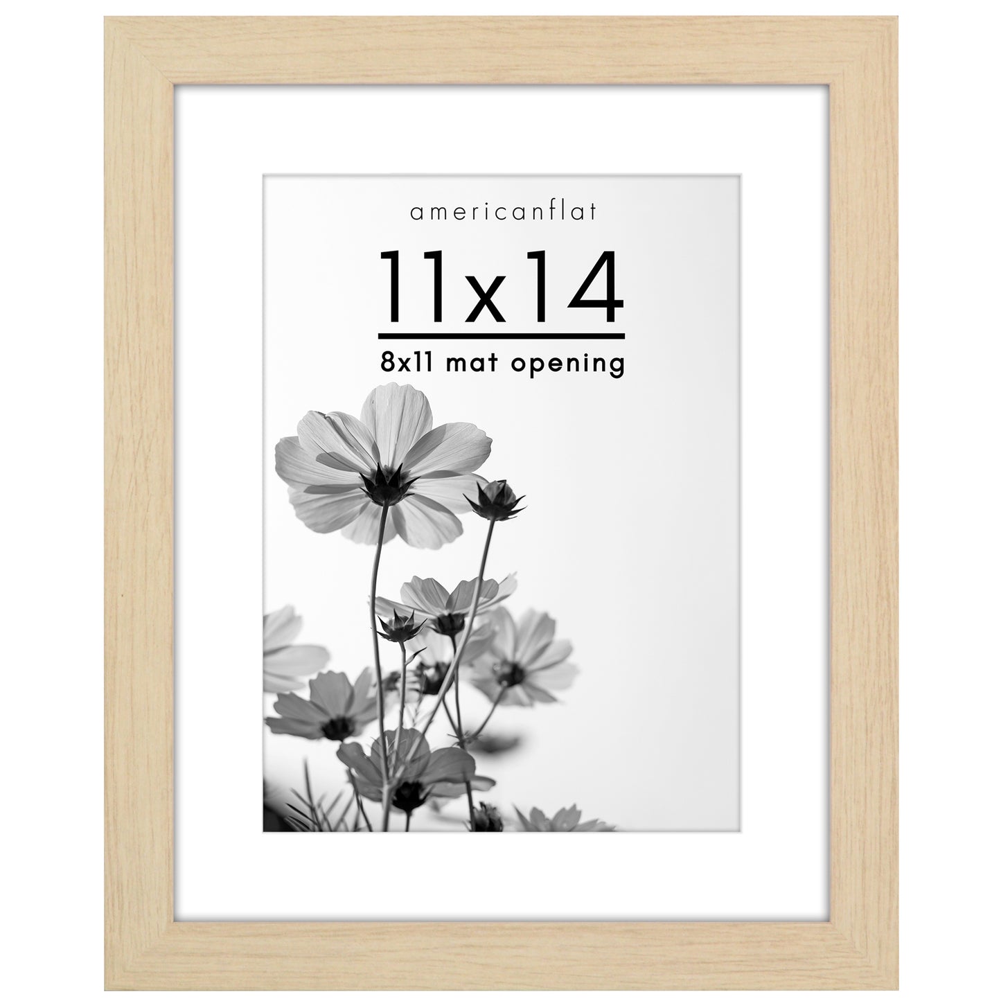 Gallery Picture Frame with Mat | Hudson Collection