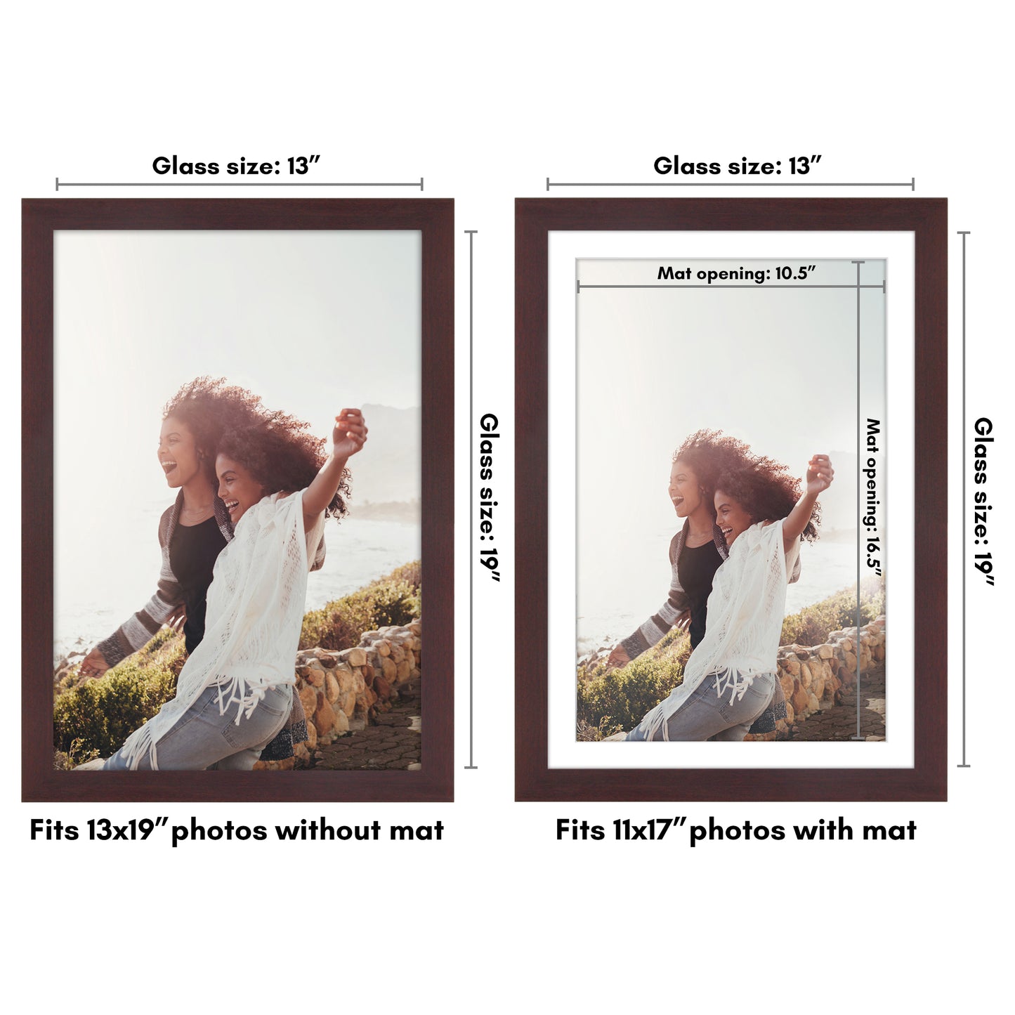 Oversized Gallery Picture Frame with Mat | Hudson Collection