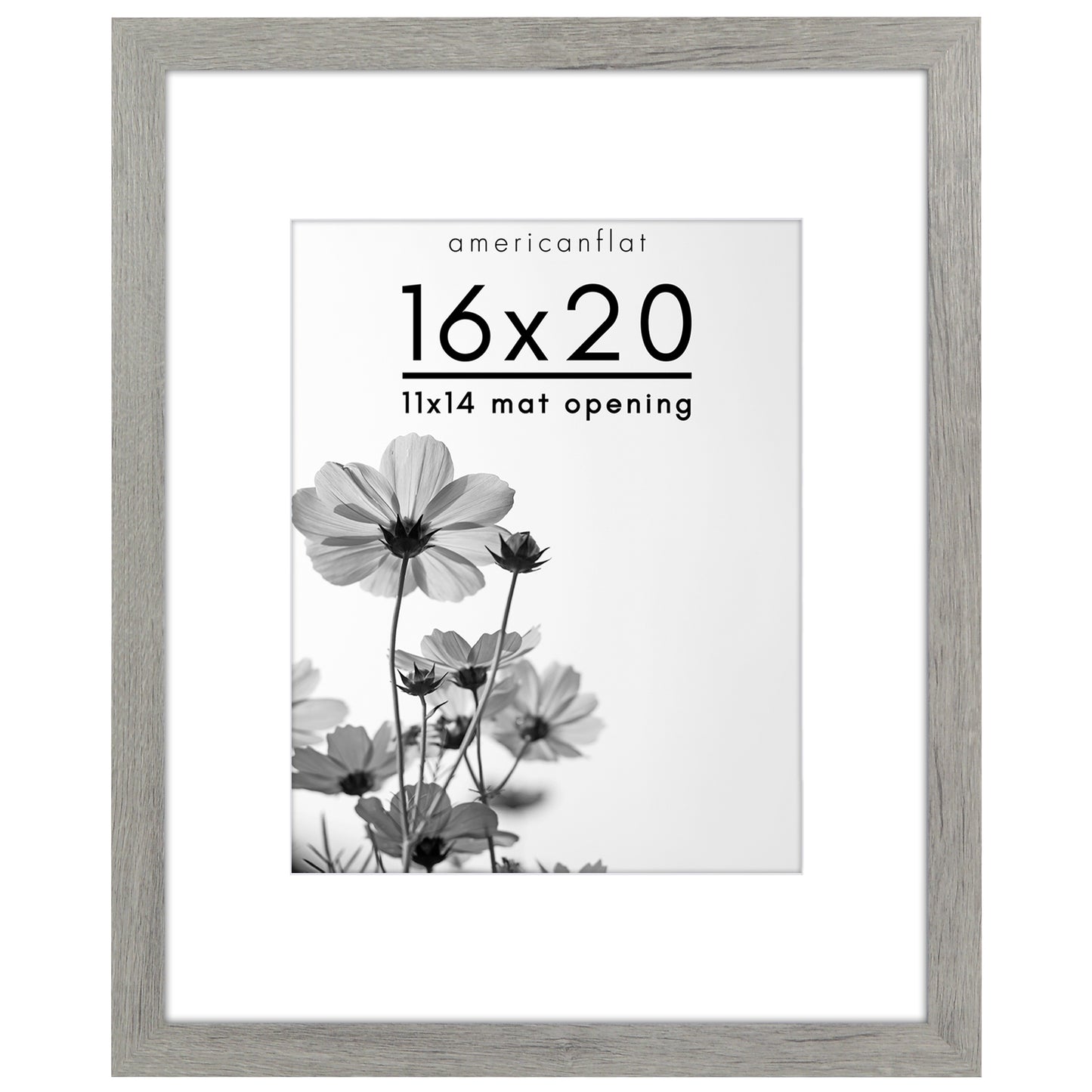 Oversized Gallery Picture Frame with Mat | Hudson Collection