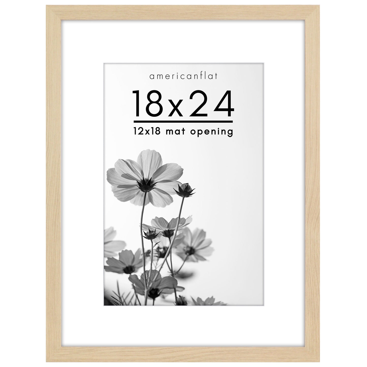 Oversized Gallery Picture Frame with Mat | Hudson Collection
