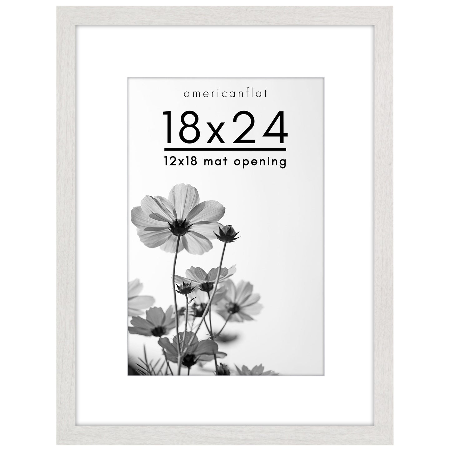 Oversized Gallery Picture Frame with Mat | Hudson Collection