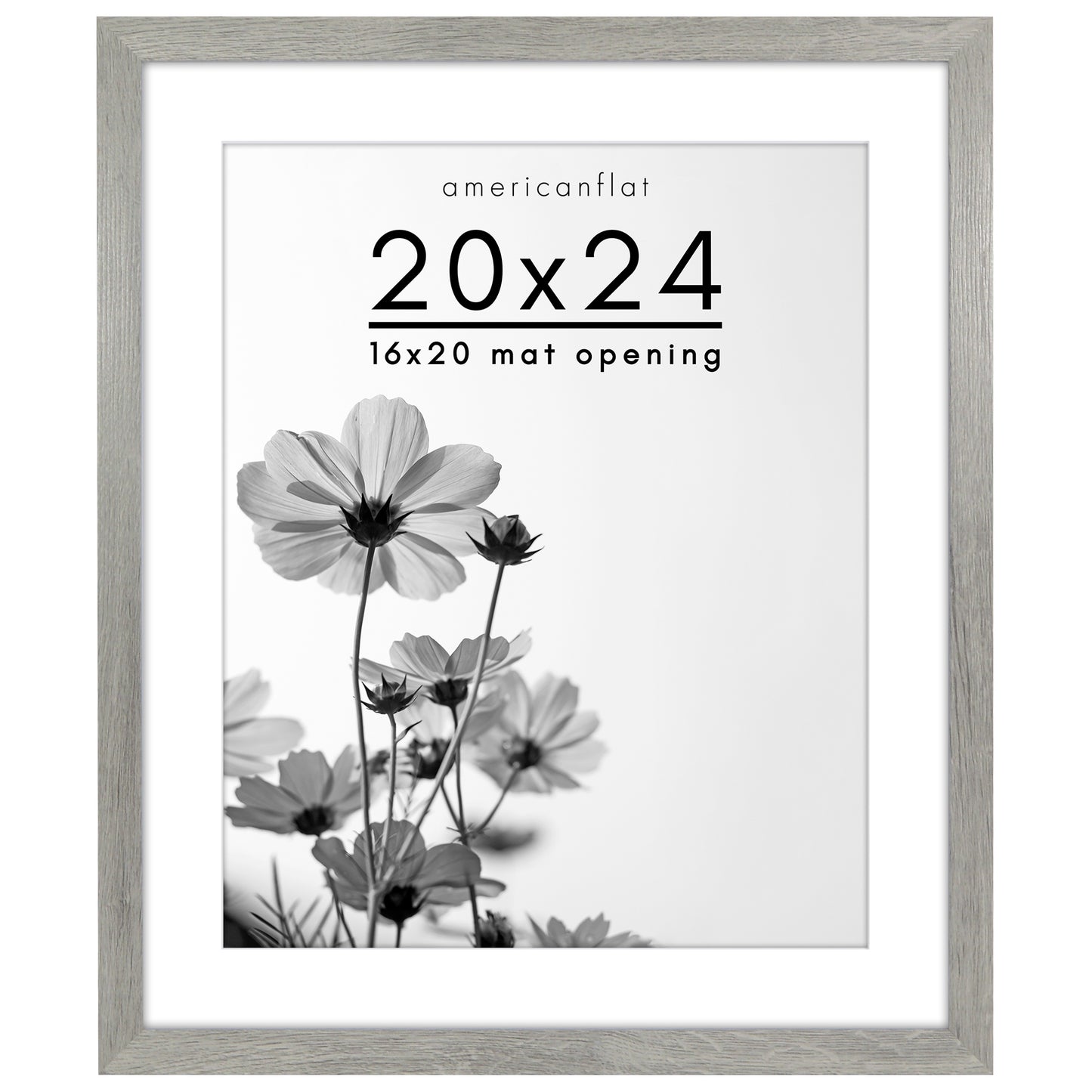 Oversized Gallery Picture Frame with Mat | Hudson Collection