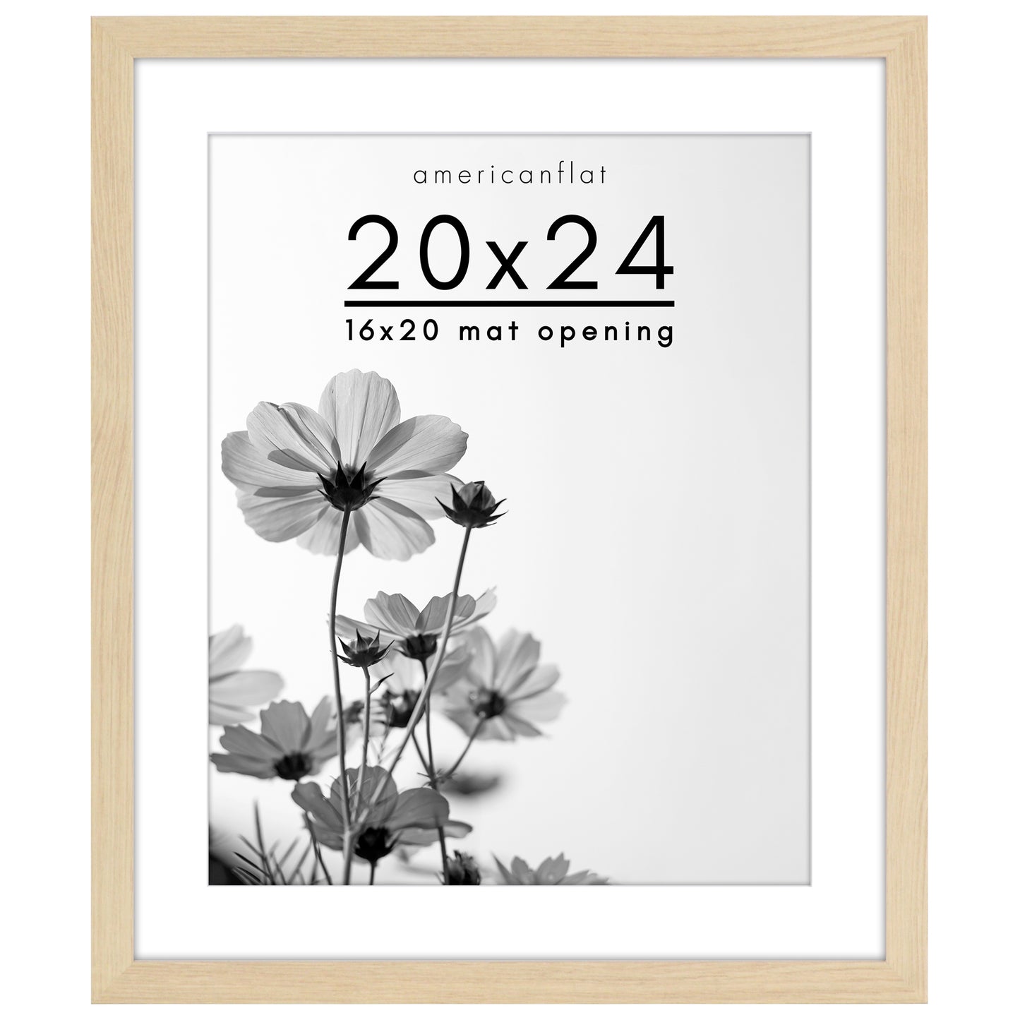 Oversized Gallery Picture Frame with Mat | Hudson Collection