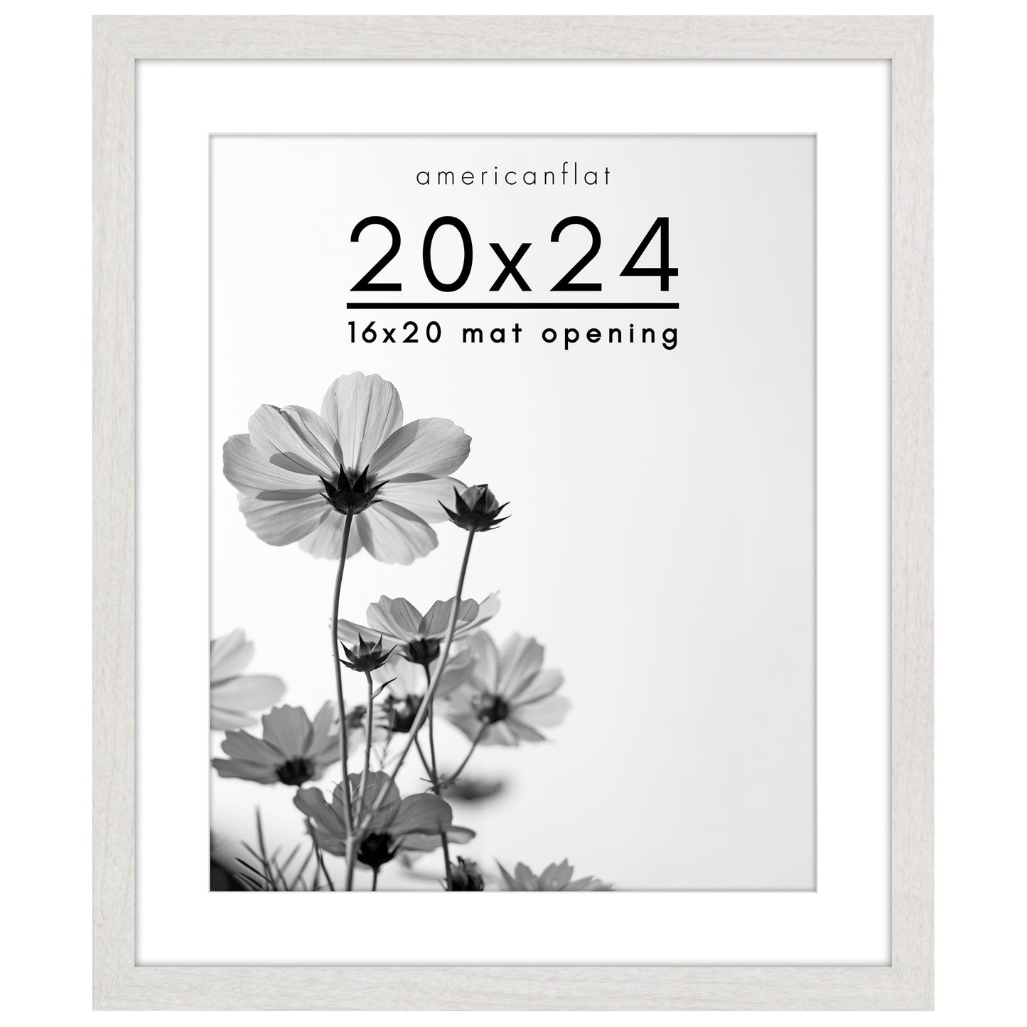 Oversized Gallery Picture Frame with Mat | Hudson Collection