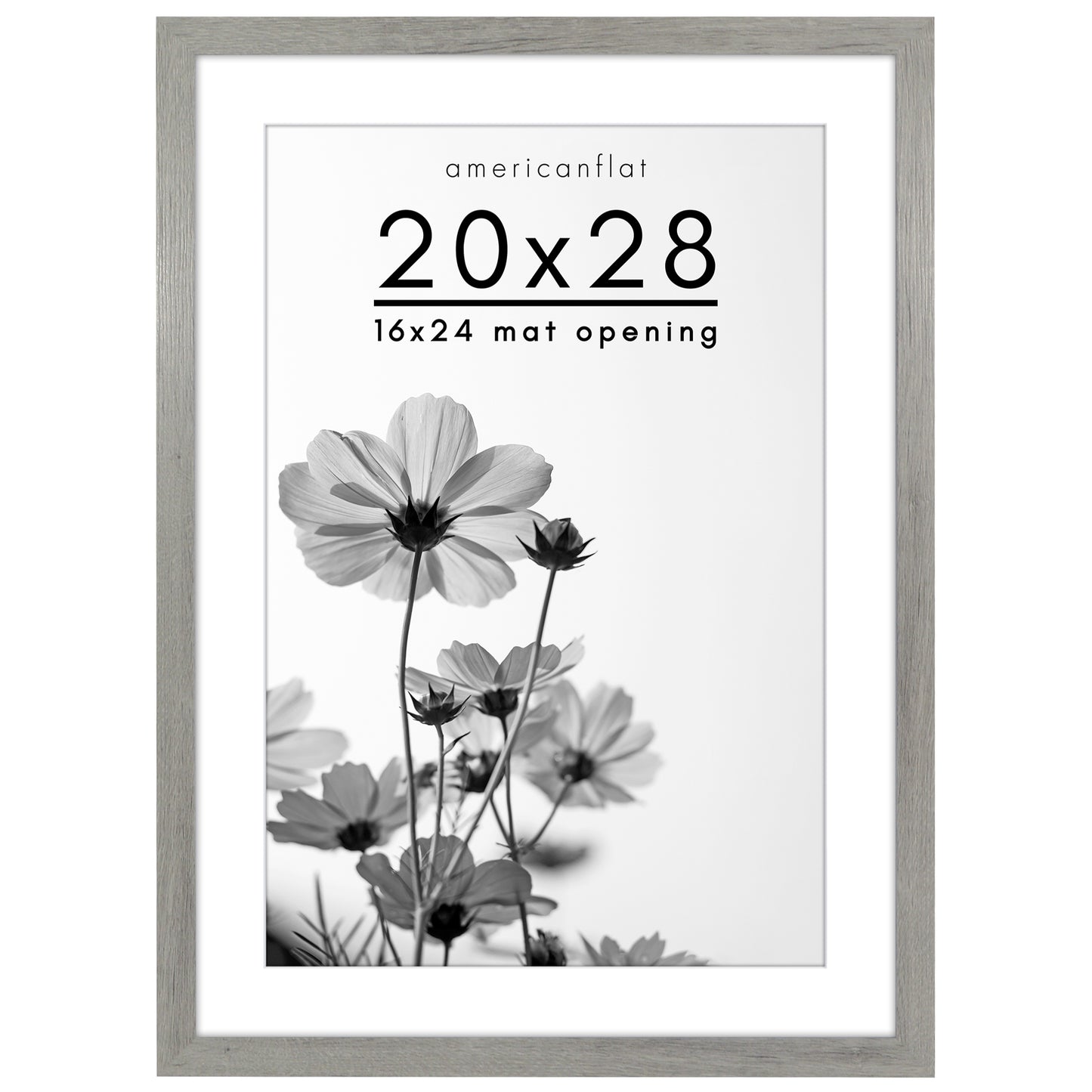 Oversized Gallery Picture Frame with Mat | Hudson Collection