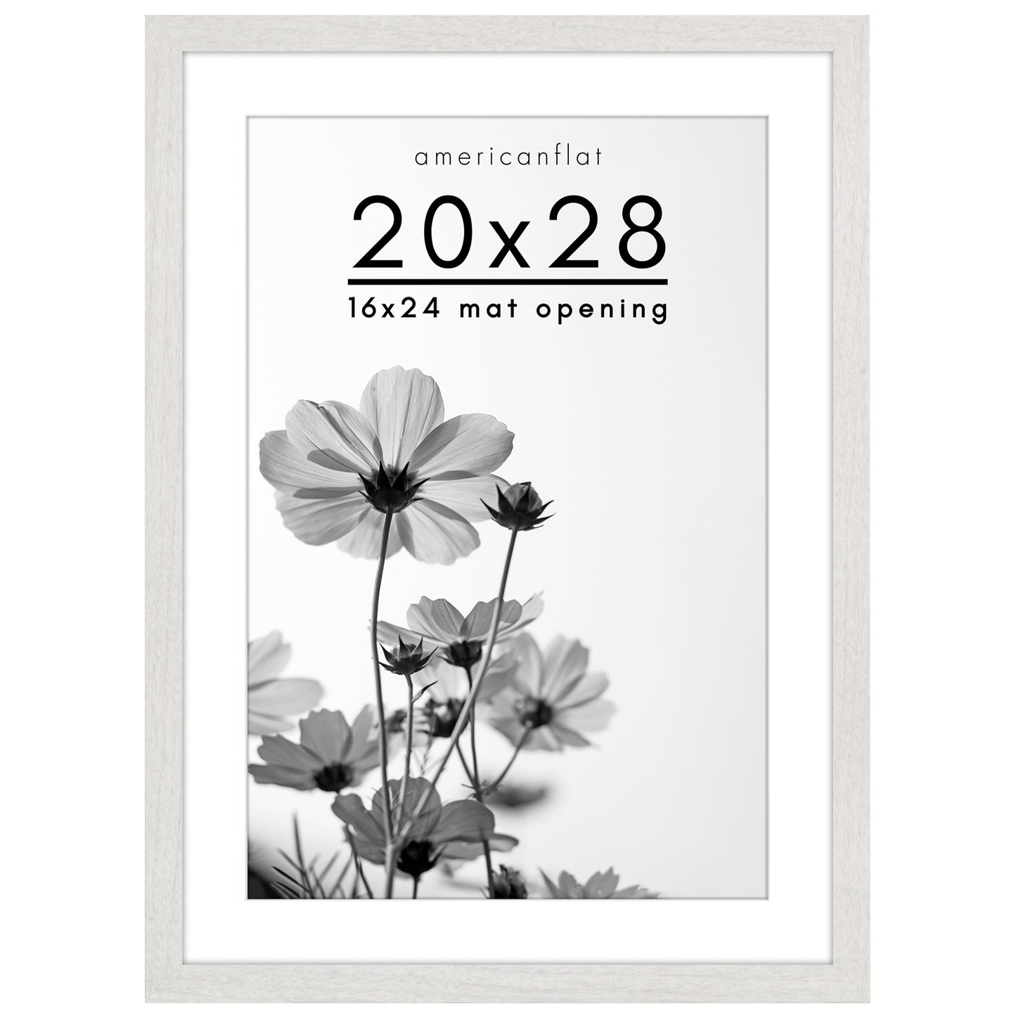 Oversized Gallery Picture Frame with Mat | Hudson Collection
