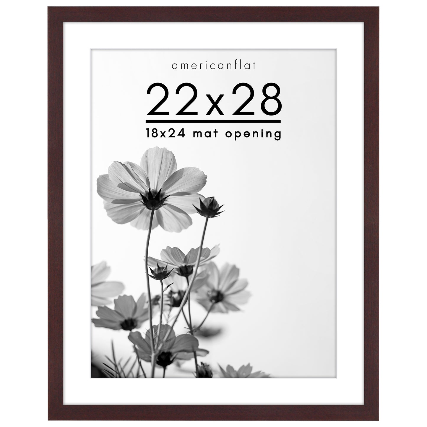 Oversized Gallery Picture Frame with Mat | Hudson Collection