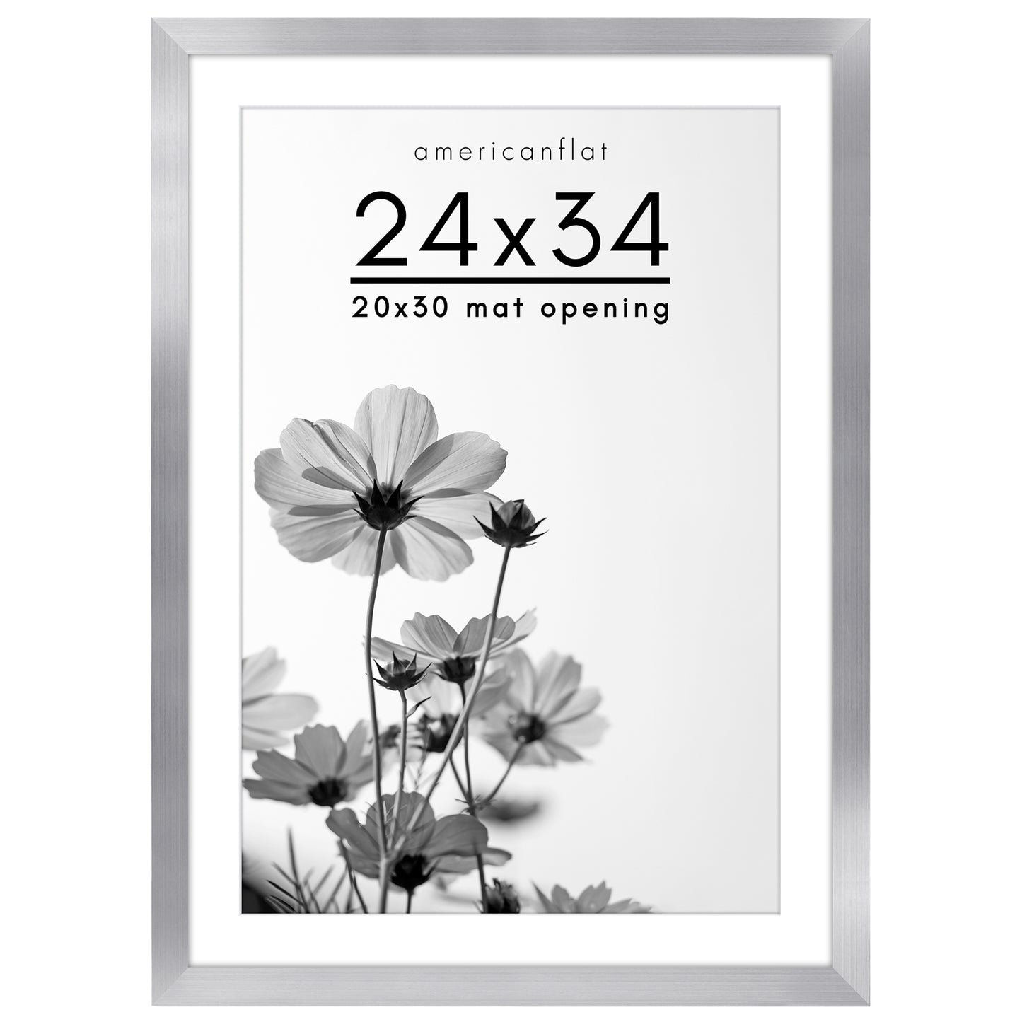 Oversized Gallery Picture Frame with Mat | Hudson Collection