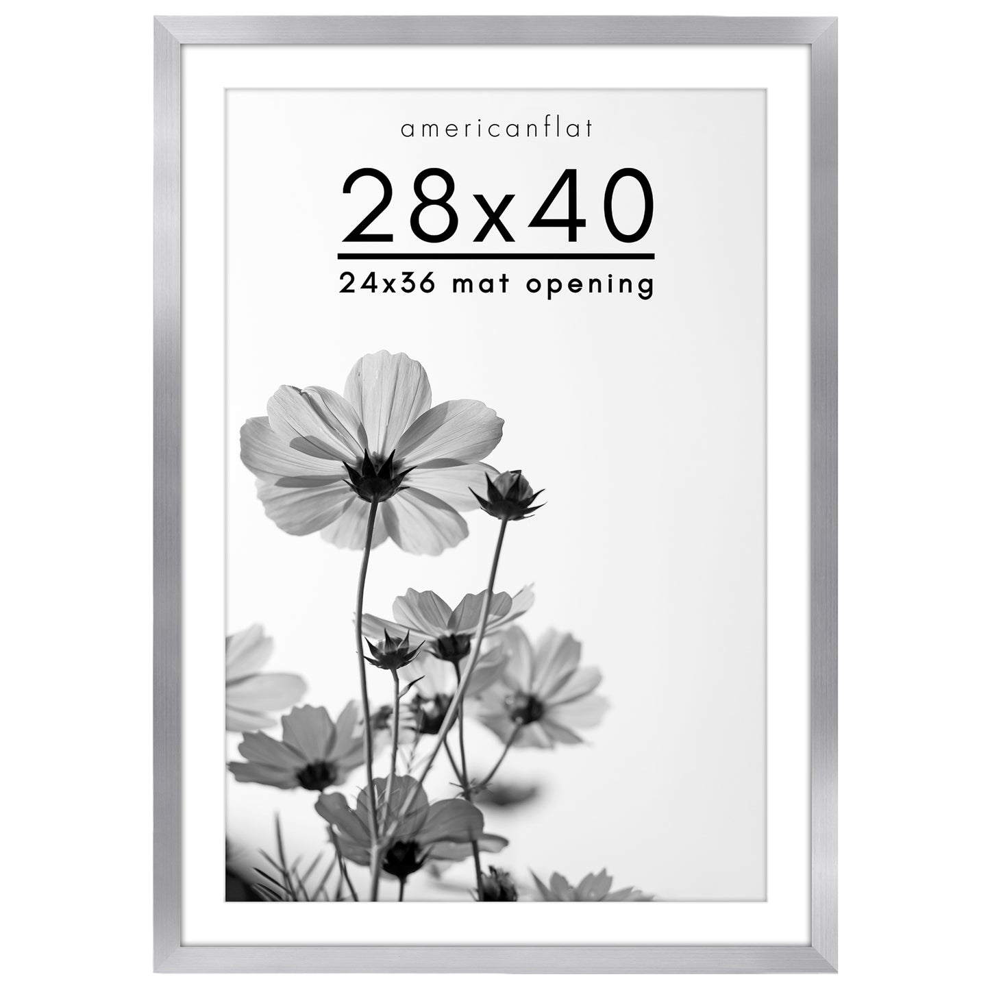 Oversized Gallery Picture Frame with Mat | Hudson Collection