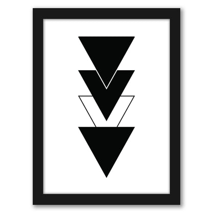 Geometric Art 10 by Pop Monica Framed Print