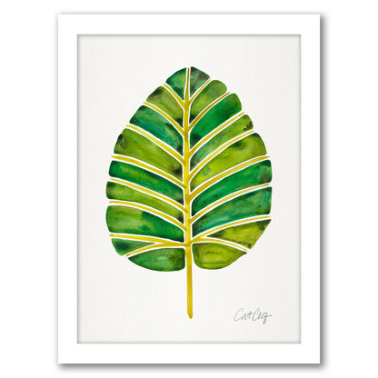 Elephant Ear Alocasia by Cat Coquillette - Framed Print