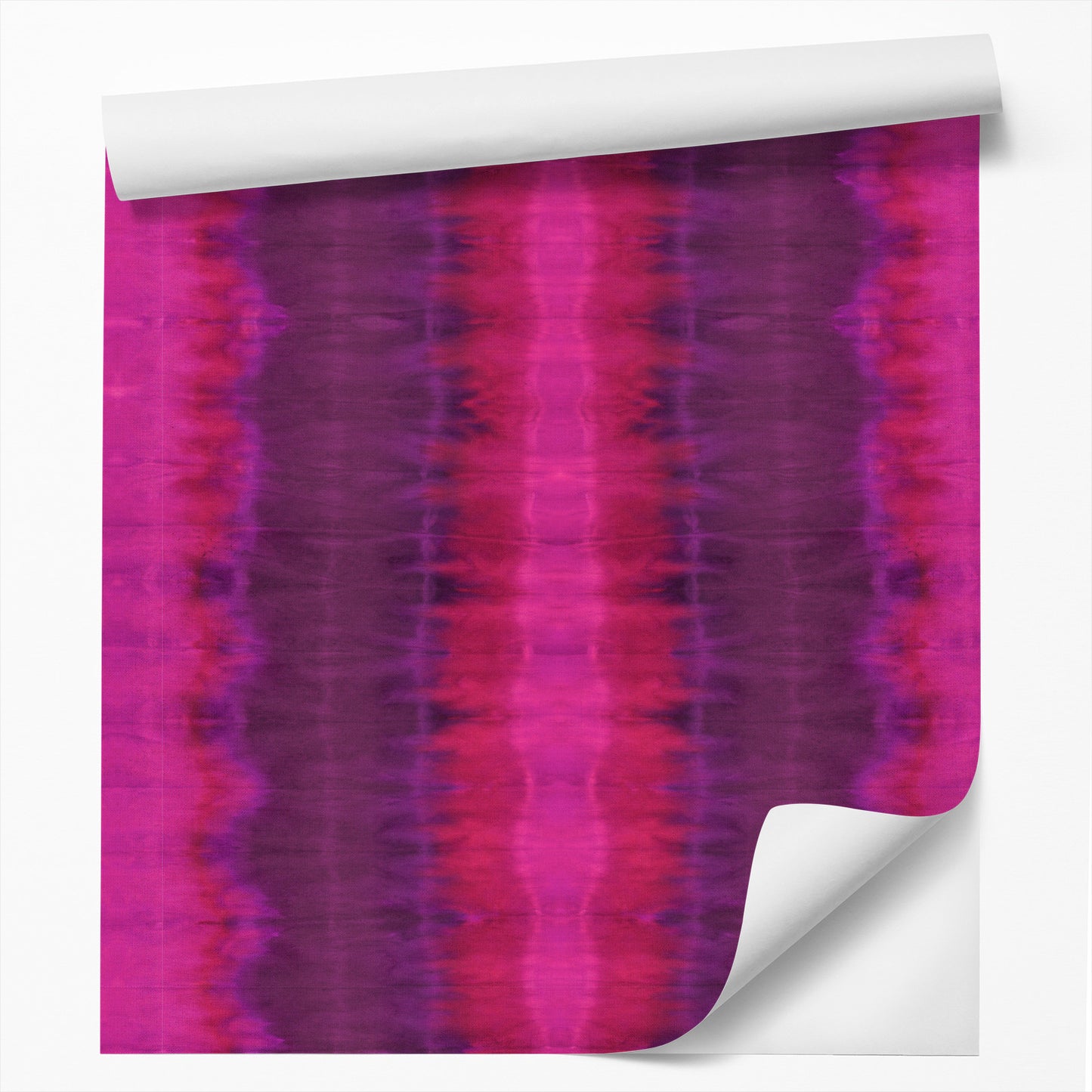 Peel & Stick Wallpaper Roll - Tie Dye Magenta