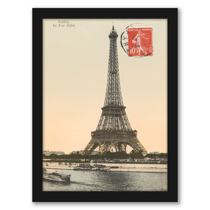 Eiffel Tower by Found Image Press - Framed Print