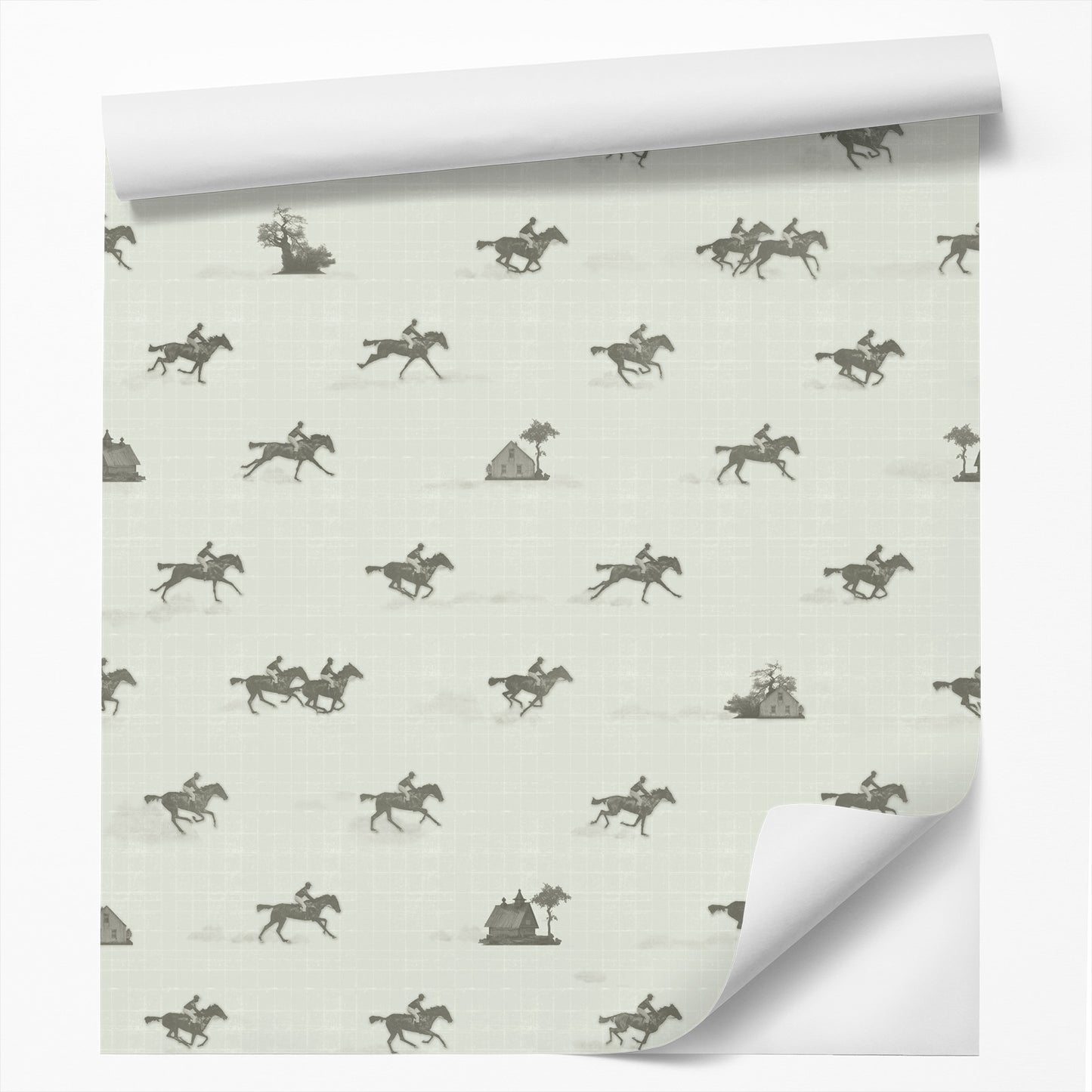 Peel & Stick Wallpaper Roll - Stuning Horses by DecoWorks