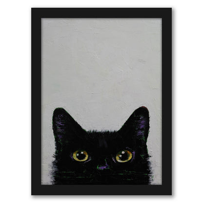 Black Cat by Michael Creese - Framed Print