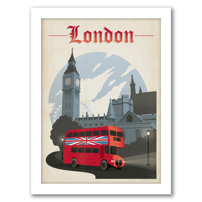 London by Anderson Design Group - Framed Print