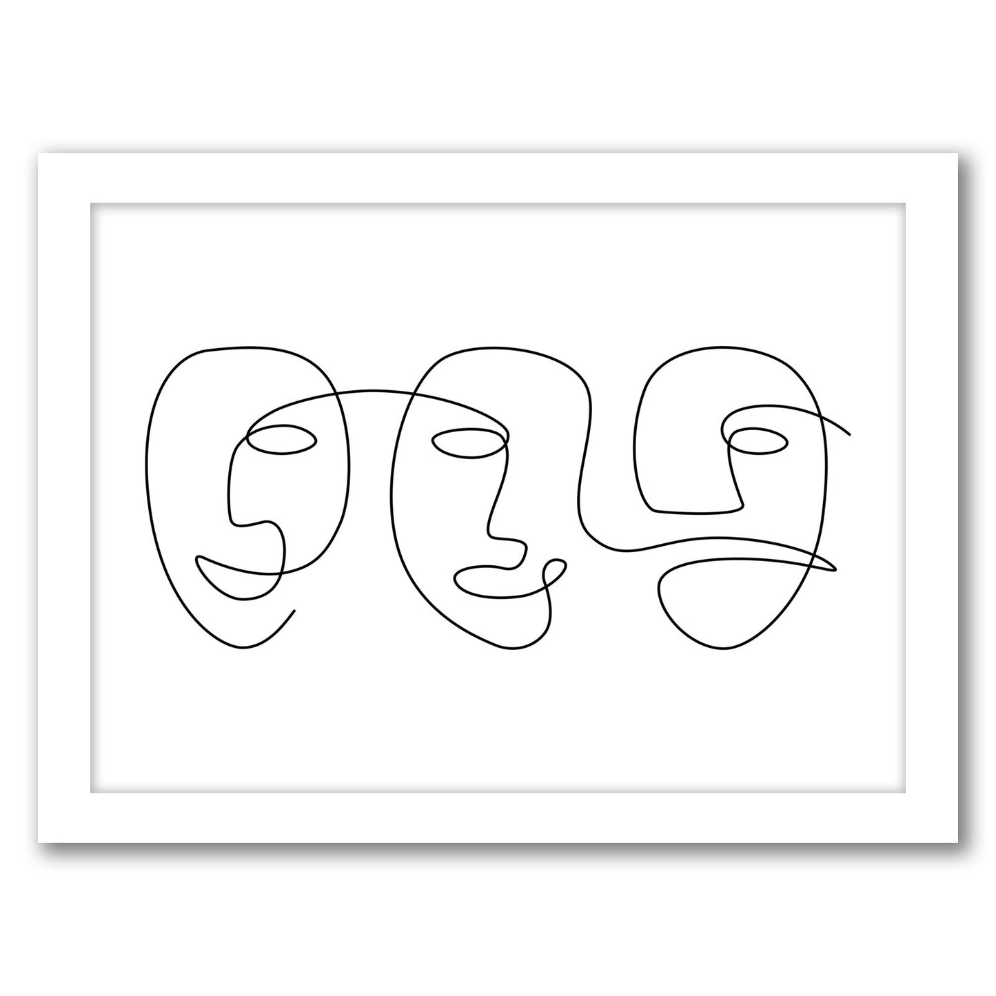 Line Carnival by Explicit Design - Framed Print