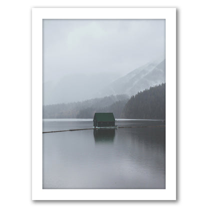 Capilano Lake  Vancouver by Luke Gram - Framed Print