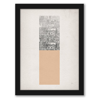 Rectangle by David Fleck - Framed Print