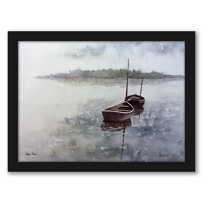 Boats 1 By Hans Paus - Framed Print