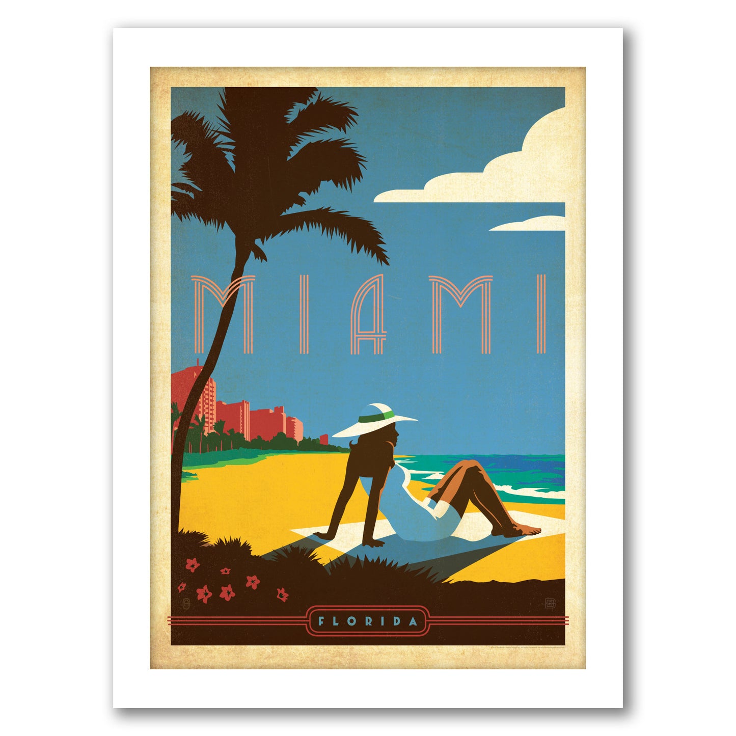 Miami by Anderson Design Group - Framed Print