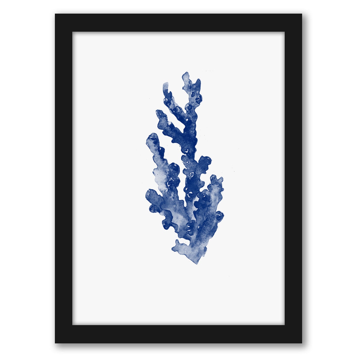 Blue Coral 4 By Nuada - Framed Print