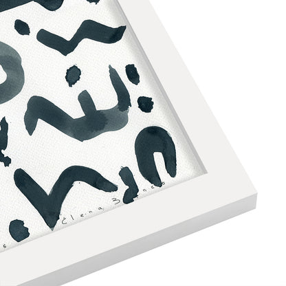 Manuscript#2 by Dreamy Me - Framed Print