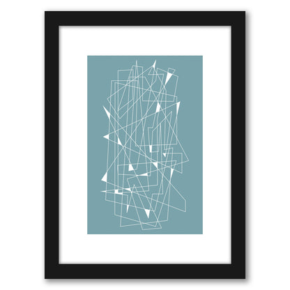Midcentury Scratch by Visual Philosophy - Framed Print