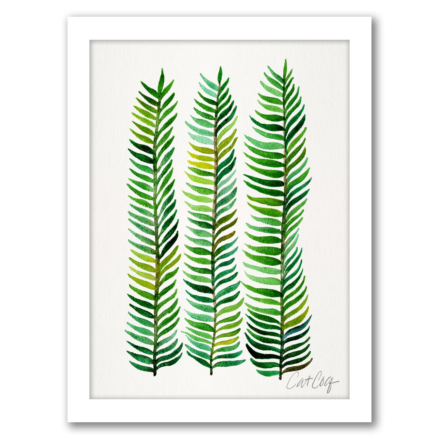 Seaweed by Cat Coquillette - Framed Print