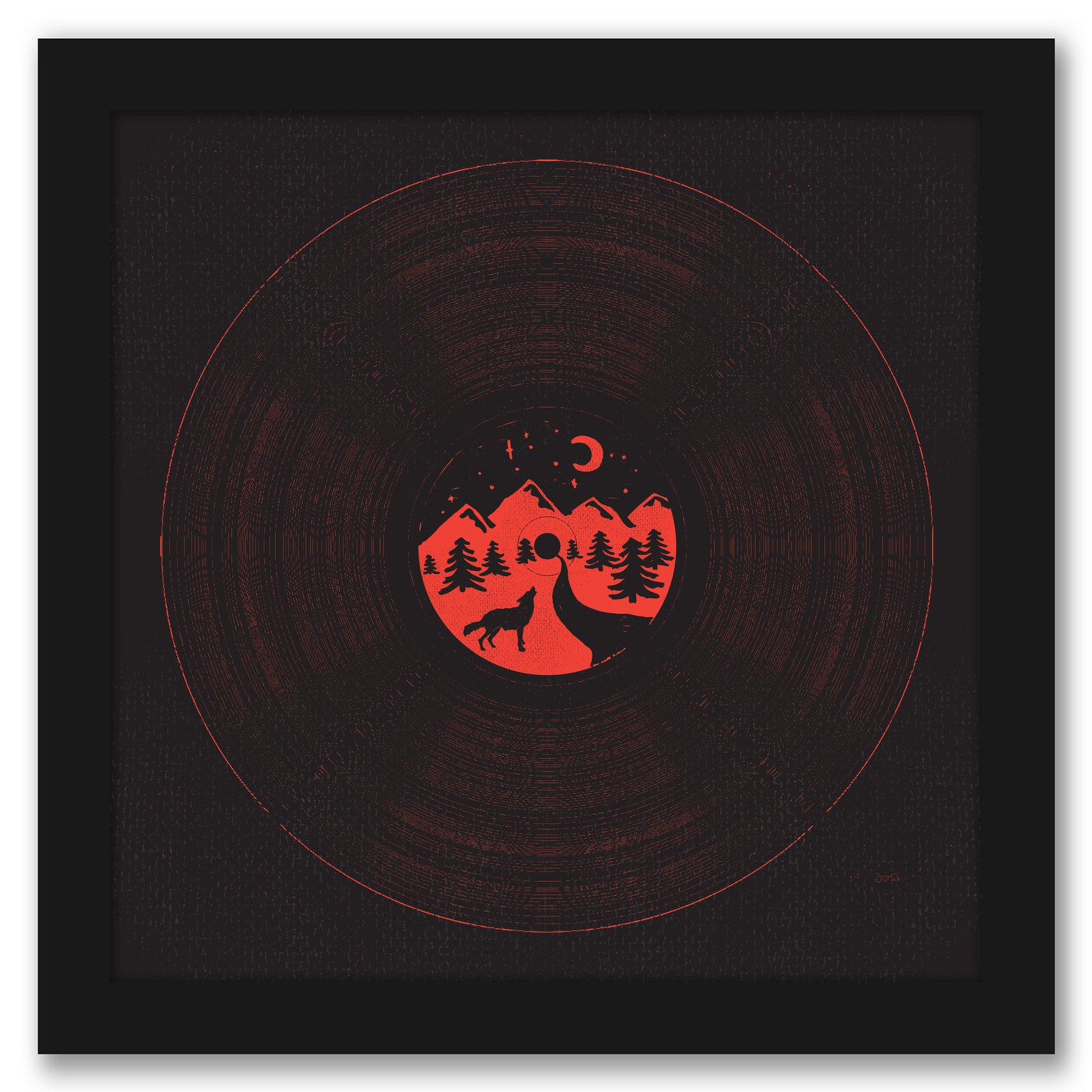 Midnight Aria by NDTank - Framed Print