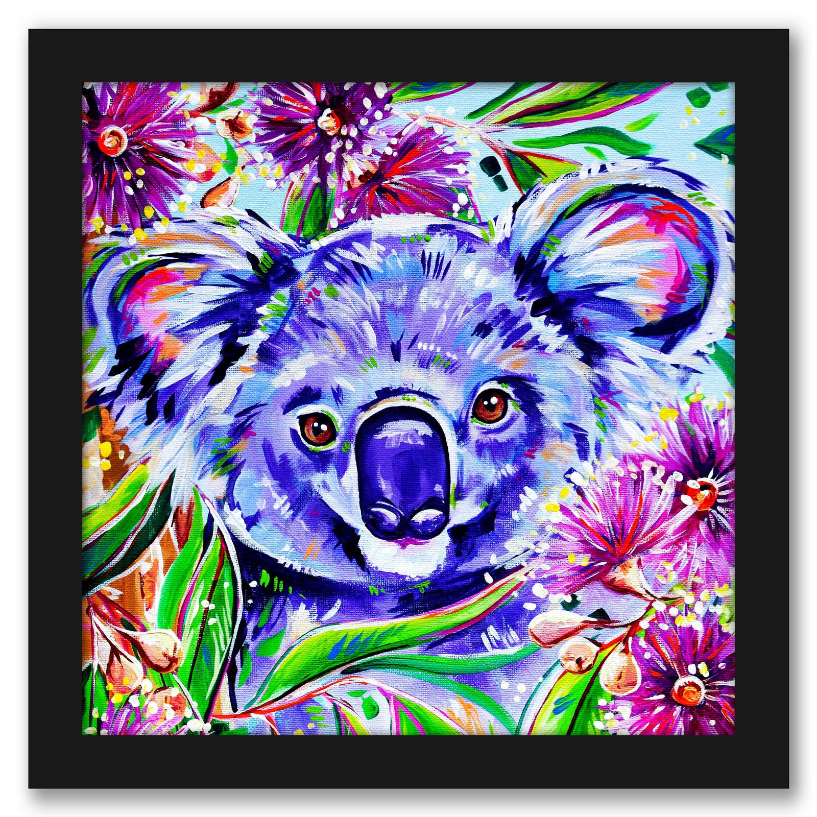 Koala by Eve Izzett - Framed Print